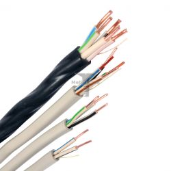 Картинка кабель силовой ВВГ плоский 3х2.5 мм2 белый  купить 