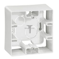 Картинка Коробка Etika для открытой установки белый способ монтажа открытый, арт. 672510 купить 