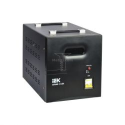 Картинка стабилизатор напряжения IEK серии EXPAND 12кВА однофазный Стабилизатор напряжения релейного типа 1-фазн. переносной 12кВА = 9,6кВт, диапазон раб вход U от 100 до 260В, Гарантия 3 года купить 