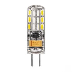 Картинка лампа светодиодная Feron капсульная G4 12В 2Вт 2700K FERON LED G4  2W 12V 2700K арт. 25858 купить 