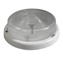 Картинка светильник для ламп накаливания Рондо Е27 100Вт круглый круглый, напряжение 220 В, цоколь Е27, белый, артикул НБО 05-100-001, мощность 100W купить 