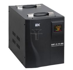 Картинка стабилизатор напряжения IEK серии HOME 5кВА однофазный IEK; однофазный электронный переносной 5 кВА; шесть степеней защиты арт. IVS20-1-05000 купить 