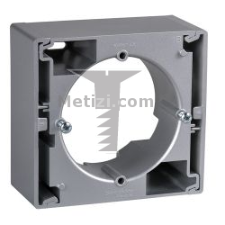 Картинка Коробка Sedna для открытой установки 1-постовая алюминий способ монтажа открытый, арт. SDN6100160 купить 