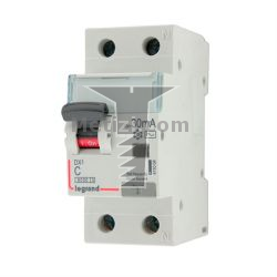 Картинка автомат дифференциальный Legrand DX3 1P+N C 16А 10мА DX3 1P+N  16A 10мА арт. 410993 купить 