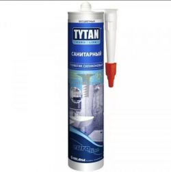Картинка Герметик силиконовый TYTAN Euro-Line санитарный Бесцветный 290 мл Санитарный силиконовый герметик для влажных помещений. Содержит антигрибковые добавки, предотвращающие появление плесени. купить 