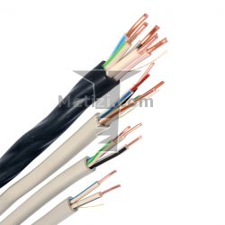 Картинка кабель силовой ВВГ плоский 2х2.5 мм2 белый  купить 