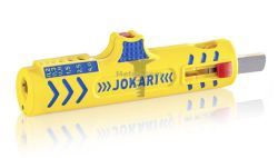 Картинка съемник изоляции Jokari Super №15 0.2-4мм2 универсальный JOKARI SUPER универсальный стриппер №15для снятия изоляции для всех круглых кабелей. Рабочий диапазон для оболочки от 8 до 13мм. Сечение от 0.2 до 4.0 мм2. Германия. арт. 30155 купить 