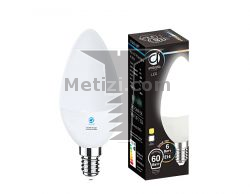 Картинка лампа светодиодная Ambrella свеча C37 E14 6Вт 4200K Ambrella LED C37-PR E14 6W 4200K 100-250V  560Lm 32*102mm купить 
