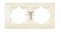 Картинка Рамка Cosmo двухпостовая кремовый арт. 612-010300-226 купить 