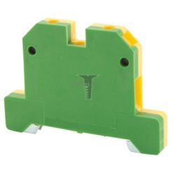 Картинка зажим клеммный наборный IEK ЗНИ-4 4мм2 желто-зеленый IEK ;35А, макс.сечение подключаемых проводов: 4кв.мм. арт. YZN20-004-K52 купить 
