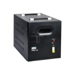 Картинка стабилизатор напряжения IEK серии EXPAND 8кВА однофазный Стабилизатор напряжения релейного типа 1-фазн. переносной 8,0кВА = 6,4кВт, диапазон раб вход U от 100 до 260В, Гарантия 3 года купить 