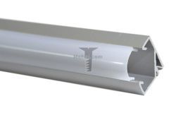 Картинка профиль алюминиевый для светодиодной ленты угловой 200 см APEYRON, профиль алюминиевый угловой для LED лент, длина 2 метра; габариты 200х28,5х10,4мм арт. 08-03 купить 