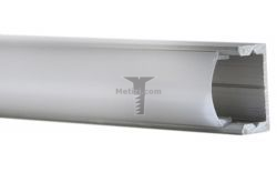 Картинка профиль алюминиевый для светодиодной ленты накладной 100 см APEYRON, профиль алюминиевый накладной для LED лент, длина 1 метр; габариты 100х15,2х6мм арт. 08-05 купить 