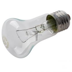 Картинка лампа накаливания груша A55 E27 36B 60Вт прозрачная А55 груша прозрачная E27 60Вт 36B купить 