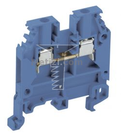 зажим клеммный наборный IEK ЗНИ-2,5 2,5мм2 синий IEK ;24А, макс.сечение ...