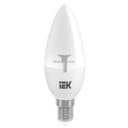 Картинка лампа светодиодная IEK Eco свеча C35 E14 9Вт 4000K IEK LED ECO C35 СВЕЧА E14 9W 4000K 810Lm 230V 37*98,5mm арт. LLE-C35-9-230-40-E14 купить 