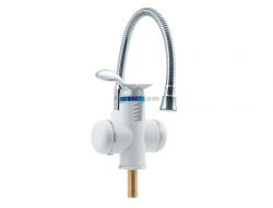 Картинка Кран-водонагреватель проточный электрический UNIPUMP BEF 001 02 электрический кран-водонагреватель для нагрева проточной воды в одной точке потребления, гибкий излив купить 